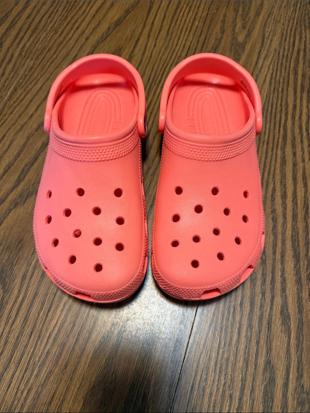 Coral Clog-Style Sandals